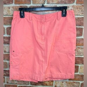 Jones New York Signature Women's Coral skirt size 8
